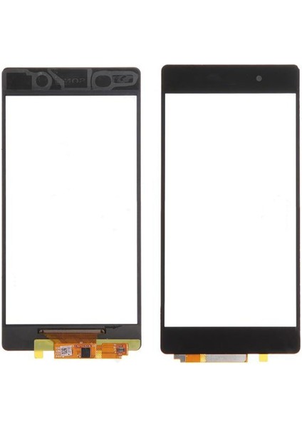 Sony Xperia Z2 Uyumlu Dokunmatik Lens + Filmli (Siyah) VR-5439