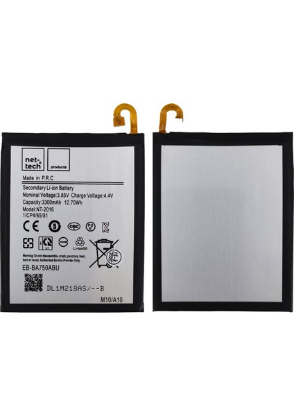 Samsung Galaxy A10 Uyumlu NT-2002 3300 Mah Batarya