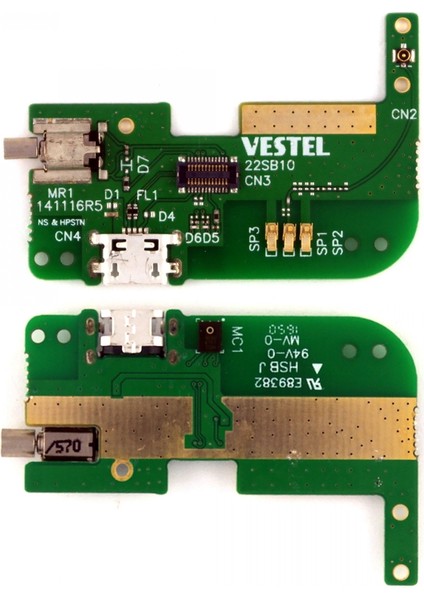 Vestel Venüs 5000 Uyumlu Bordlu Şarj Soketi