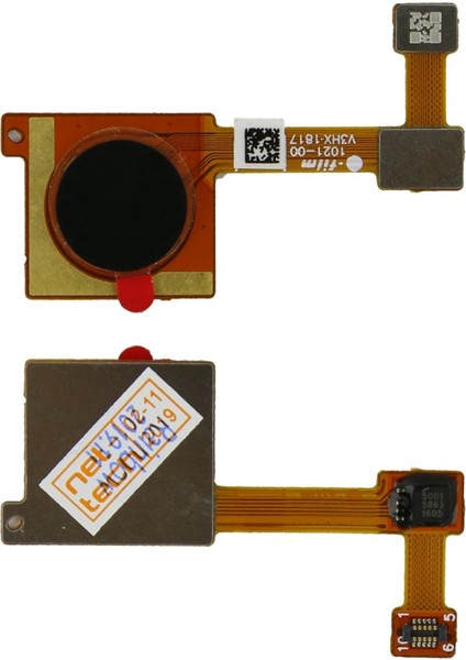 Xiaomi Mi A2 Uyumlu Parmak Izi Okuyucu Home Tuş Siyah