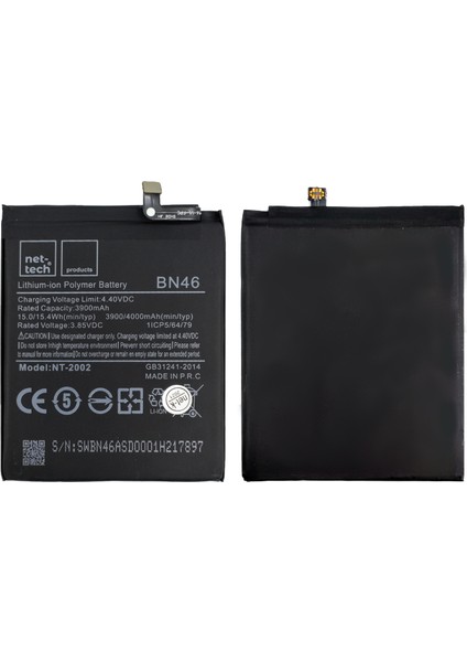 Xiaomi Redmi Note 6 Uyumlu 4000 Mah Batarya