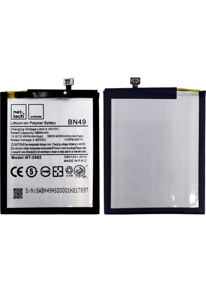 Xiaomi Redmi 7A Uyumlu 4000 Mah Batarya