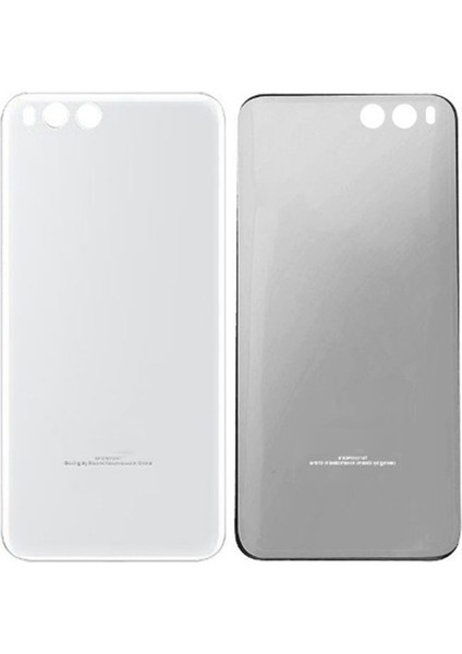 Xiaomi Mi 6 Uyumlu Batarya Kapağı (Beyaz) VR-3186