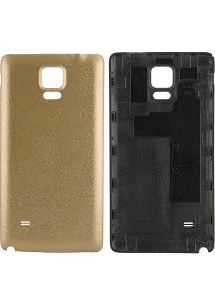 Samsung Galaxy N910 Note 4 Uyumlu Batarya Kapağı (Gold) VR-5295