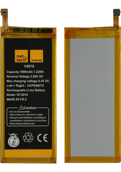 Vestel Venüs V3 5070 Uyumlu 1900 Mah Batarya