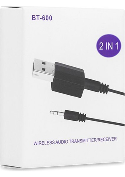 Receiver Transmitter USB Adaptör Bluetooth 5.0 BT-600