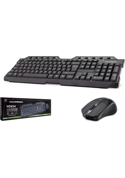 Kablosuz Mouse+Klavye Seti
