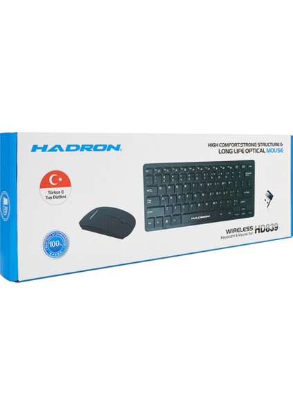 HR839 Kablosuz Klavye ve Mouse Set