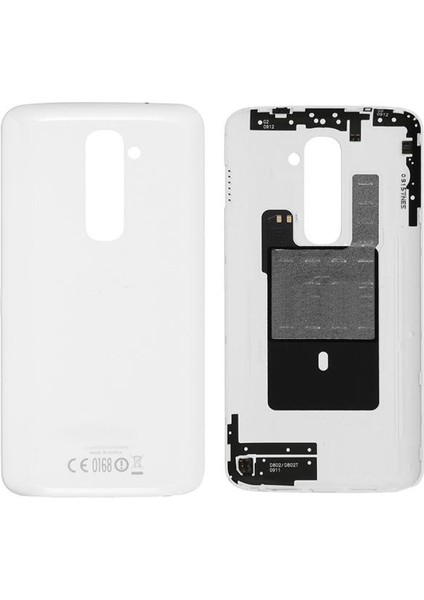 LG G2 Uyumlu Batarya Kapağı (Beyaz) VR-7713