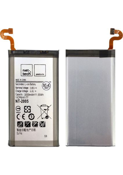 Samsung Galaxy G960 S9 Uyumlu 3000 Mah Batarya