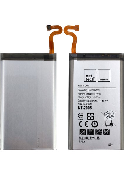 Samsung Galaxy G965 S9 Plus Uyumlu 3500 Mah Batarya