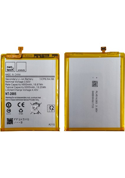 Samsung Galaxy A12 Uyumlu NT-2005 5000 Mah Batarya