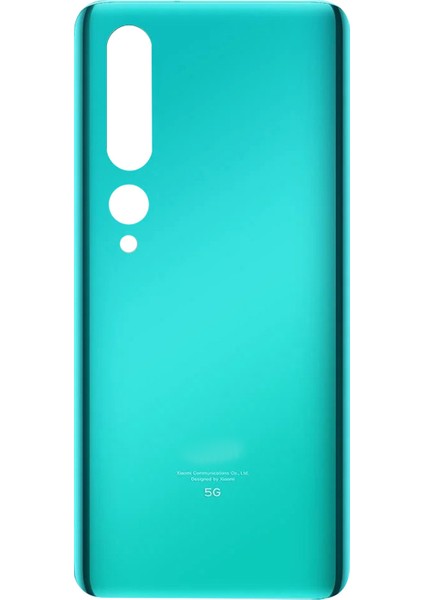 Xiaomi Mi 10 Uyumlu Batarya Kapağı (Yeşil) NT-87938
