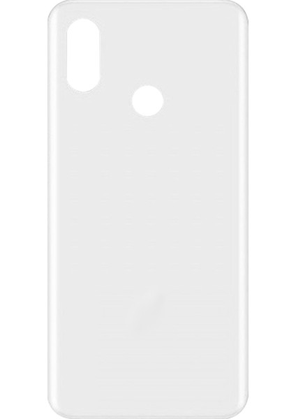 Xiaomi Mi 8 Uyumlu Batarya Kapağı (Beyaz) VR-17993