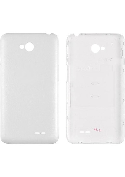 LG L70 Dual D325 Uyumlu Batarya Kapağı (Beyaz) VR-7705