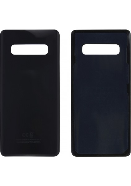 Samsung Galaxy S10 Plus Uyumlu Batarya Kapağı (Siyah) VR-18578