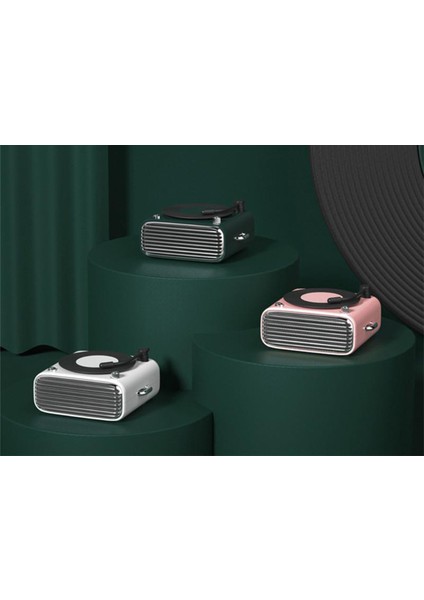 D10 Solo Gramofon Bluetooth Hoparlör - Speaker