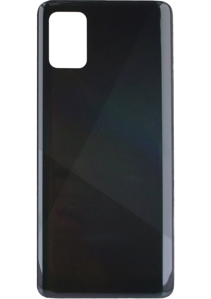 Samsung Galaxy A51 Uyumlu Batarya Kapağı (Siyah) VR-21224