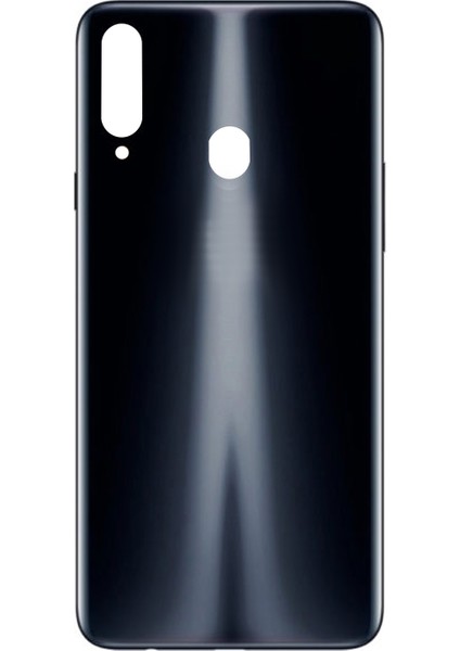 Samsung Galaxy A20S Uyumlu Batarya Kapağı (Siyah) VR-21128