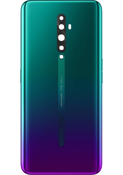 Oppo Reno 2z Uyumlu Kamera Camlı Batarya Kapağı