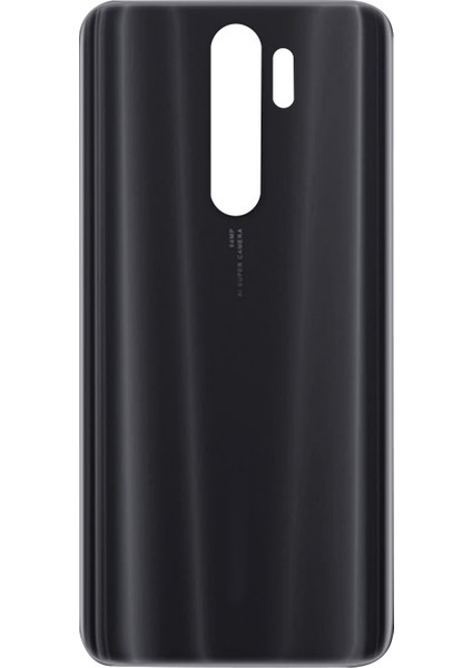 Xiaomi Redmi Note 8 Pro Uyumlu Batarya Kapağı (Siyah) NT-86901