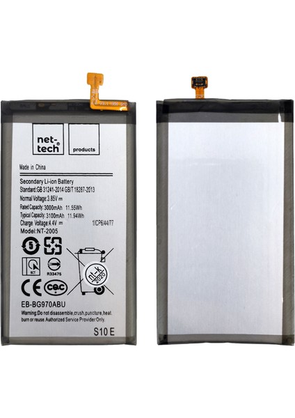 Samsung Galaxy S10E Uyumlu 3000 Mah Batarya
