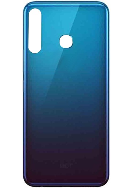 İnfinix Hot 8 Uyumlu Batarya Kapağı (Aurora Mavisi) NT-90793