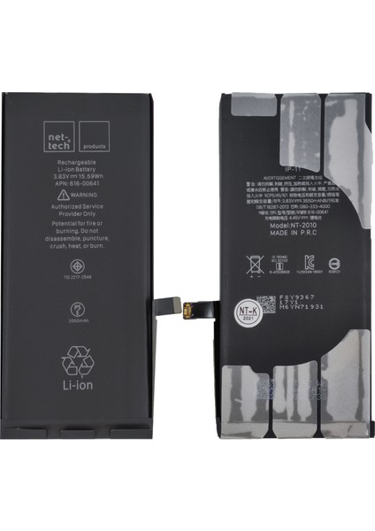 Apple iPhone 11 Uyumlu NT-2010 3550 Mah Batarya