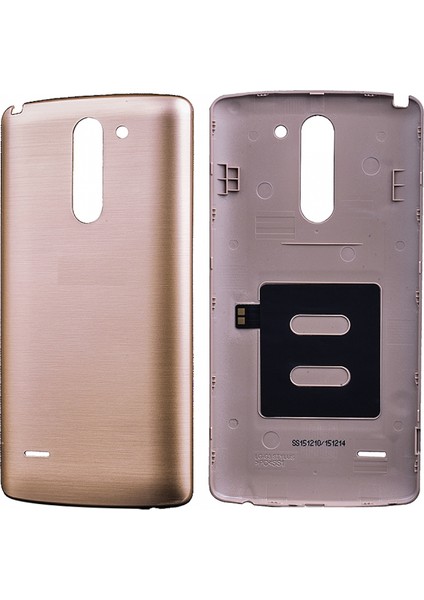 LG G3 Stylus Uyumlu Batarya Kapağı (Gold) VR-3322