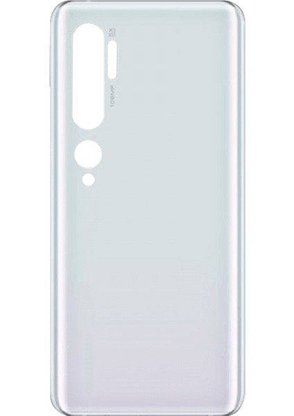 Xiaomi Mi Note 10 Uyumlu Batarya Kapağı (Beyaz) NT-90930