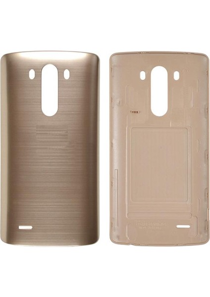 LG G3 Mini Uyumlu Batarya Kapağı (Gold) VR-3420