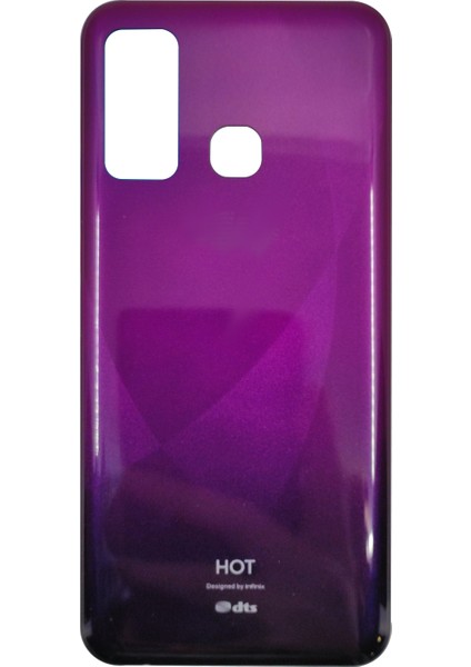 İnfinix Hot 9 Pro Uyumlu Batarya Kapağı (Mor) NT-95274