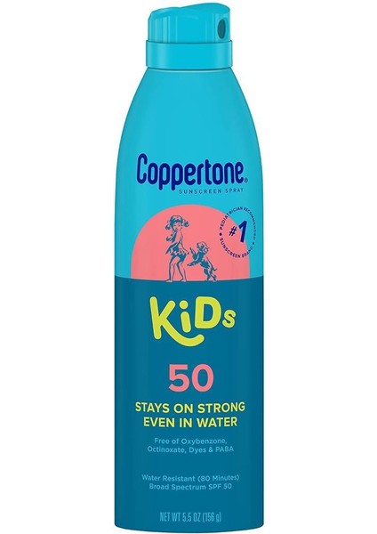 Kids SPF50 Güneş Koruyucu Sprey 156GR