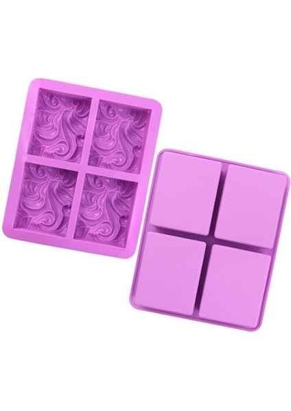 4 Dalga Sprey Silikon El Sabunu Kek Kalıp Dıy Aromatik Alçı Kalıp Uçucu Yağ Kek Dekorasyon Aksesuarları Fırın Malzemeleri | Kek Kalıpları fiyatları
