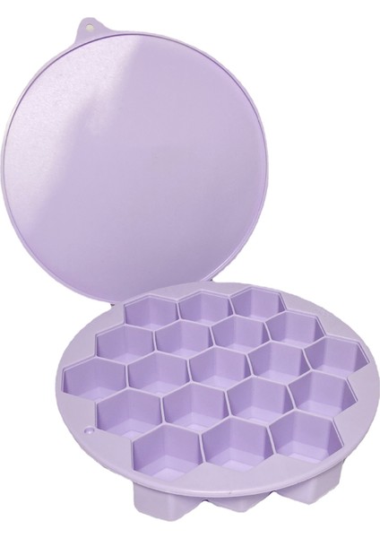 Yuvarlak 50ML 19 Izgara Petek Buz Kalıbı Kalıbı(Yurt Dışından)