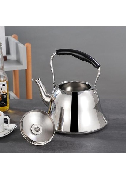 3l Gaz Sobası Için Islık Su Isıtıcısı Tüm Soba Tops Paslanmaz Çelik Kahve Çay Arro Yükselen Su Isıtıcısı Çaydanlık | Su Isıtıcılar
