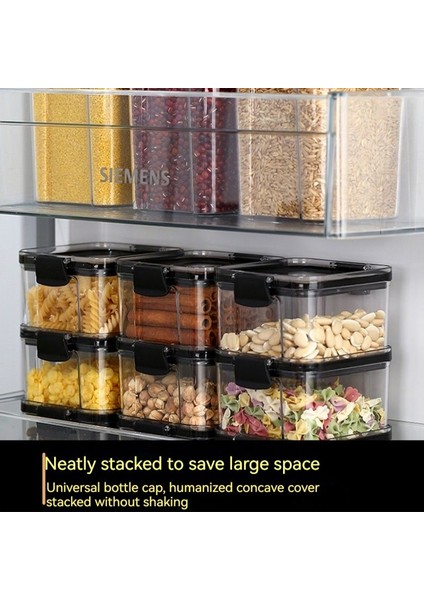 Ikili Çok Kapasiteli Gıda Saklama Kavanozları Paketi fırsatları