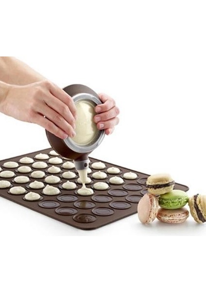 Macaron Silikon Ped Pişirme Aracı 30 Kavite Silikon Macaron Mat Dıy Pişirme Paspaslar Kek Pasta Fırında Fırın Kalıp Sac Bakeware Araçları | Kek Kalıpları(Yurt Dışından) fiyatları