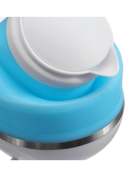 Elektrikli Su Isıtıcısı Elektrikli Kaynar Pot Su Isıtıcısı Paslanmaz Çelik + Silikon Pratik Taşınabilir Katlanabilir Kamp Seyahat | Elektrikli Su Isıtıcılar fırsatları