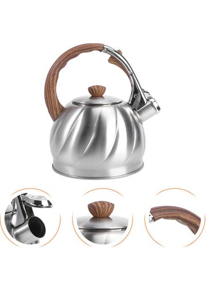 Islık Çay Su Isıtıcısı Paslanmaz Çelik Su Kettle Islık Çaydanlık | Su Isıtıcılar
