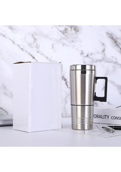 Taşınabilir Araba Isıtıcı Seyahat Kupa Paslanmaz Çelik Elektrikli Su Isıtıcısı Termo Su Kupası Ev Çıkış Malzemeleri Drinkware | Elektrikli Su Isıtıcılar(Yurt Dışından)