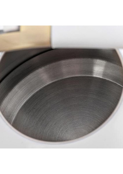 Bronz Kaplama Suları Isıya Dayanıklı Cam Kapak 2.5 Capsule Alt Silikon Kolu ile Quart | Su Isıtıcılar