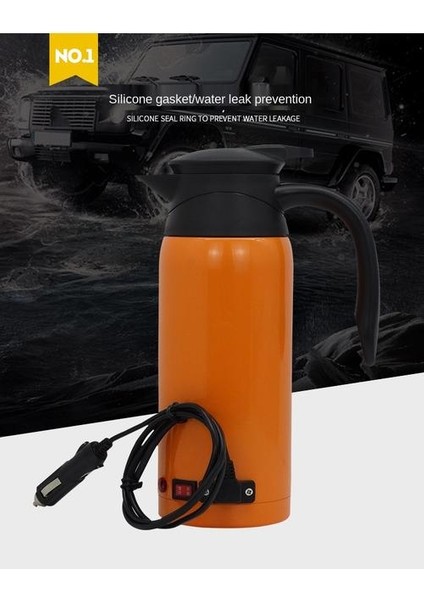 Araç Monte Elektrikli Su Isıtıcısı Gerilim Akıllı Araba Su Kupası Su Isıtıcısı Kettle | Elektrikli Su Isıtıcılar