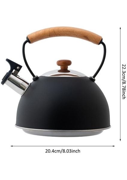Su Isıtıcısı Çay Potu Için Soba Bouilloire 2.5l Paslanmaz Çelik Düdük Çay Su Isıtıcısı Mutfak Eşyası Için Su Şişesi | Su Isıtıcılar
