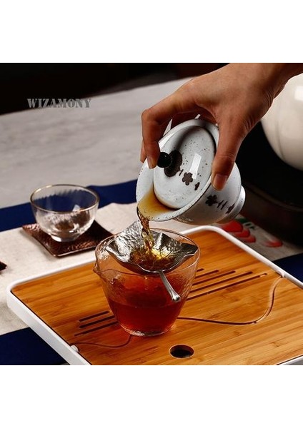 Kung Fu Çay Seti Gaiwan Kupası Kase Jingdezhen Zarif Güzel Çaydanlık Su Isıtıcısı Kahve Fincanı Çin Çay Potu | Pot Çay | Pot Bowlspot Fincan
