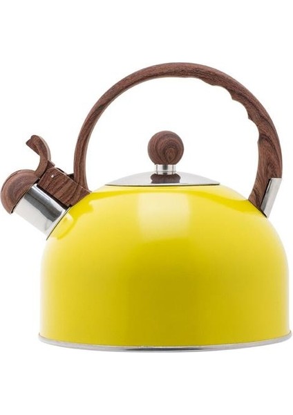 2.5l Islık Su Isıtıcısı Paslanmaz Çelik Çay Su Isıtıcısı Düdük Çay Su Isıtıcısı Su Şişesi Çay Potu Gaz Indüksiyon Ocak Için Mutfak Mutfak | Su Isıtıcılar