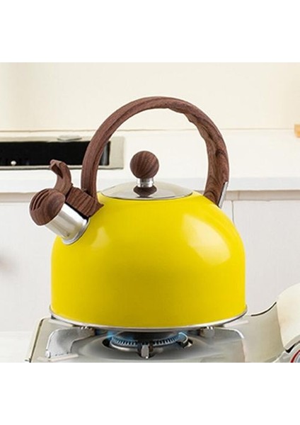 2.5l Islık Su Isıtıcısı Paslanmaz Çelik Çay Su Isıtıcısı Düdük Çay Su Isıtıcısı Su Şişesi Çay Potu Gaz Indüksiyon Ocak Için Mutfak Mutfak | Su Isıtıcılar
