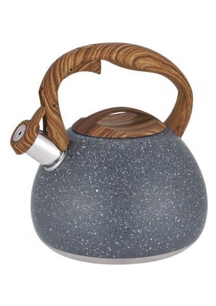 Paslanmaz Çelik Islık Su Isıtıcısı Ahşap Kolu Çay Potu Kaynar Su Drinkware Çaydanlıklar Için Çay Su Isıtıcısı Teaware | Su Isıtıcılar
