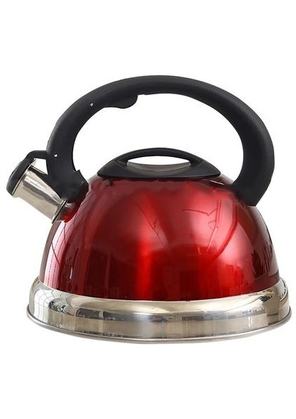 Paslanmaz Çelik Islık Çay Su Isıtıcısı Gıda Sınıfı Çay Potu Isı Geçirmez Kolu ile Stopetop Uygun | Su Isıtıcılar(Yurt Dışından)