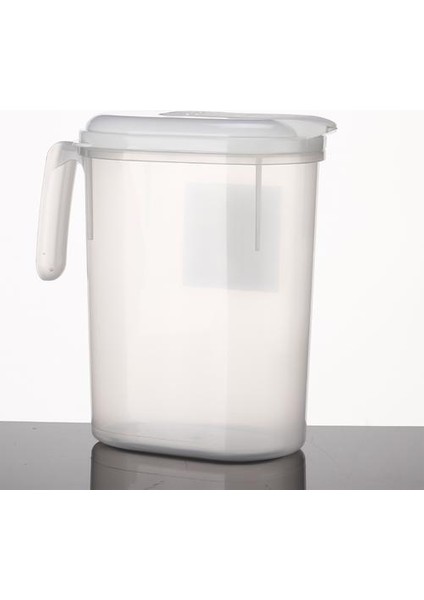 Su Ücretsiz Plastik Buzdolabı Kapı Soğuk Su Isıtıcısı Kullanımlık Tumbler Bir Push Flap Buz Suyu Sürahi Saplı Içecek Çay Potu | Su Coss su Isıtıcısı